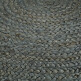 VidaXL Poef Jute Olijfgroen - Handgemaakt - 40% Korting