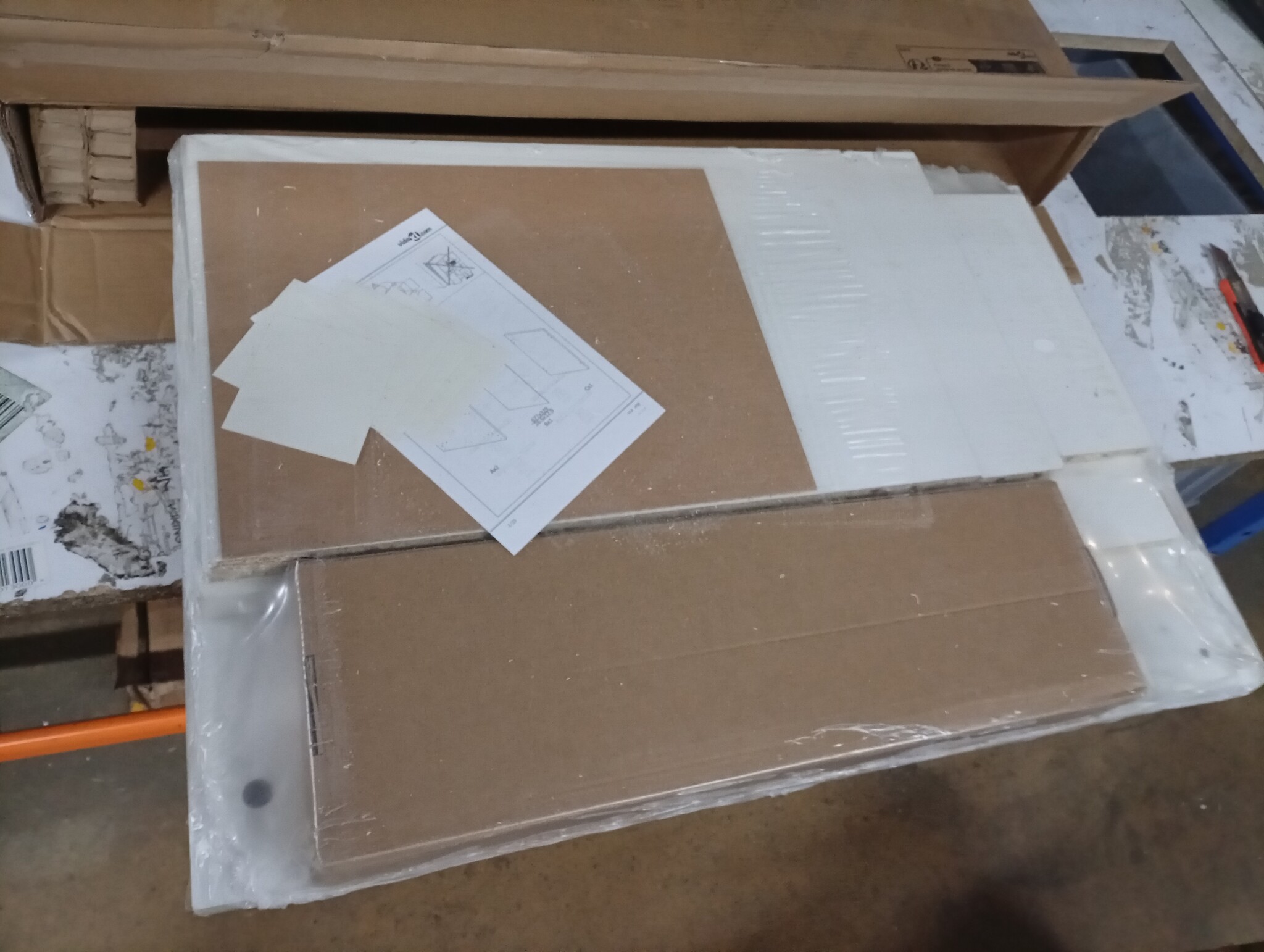 vidaXL Bureaukast Wit - 55% Korting!