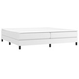 vidaXL Bedframe Kunstleer Wit (200x200 cm) - 40% Korting!
