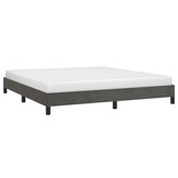 vidaXL Bedframe 180x200cm Fluweel Donkergrijs - Nu 40% Korting!