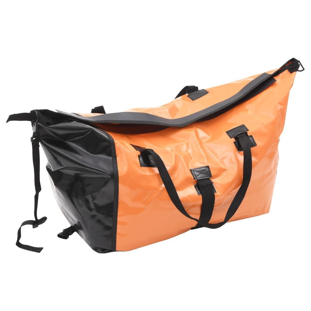 vidaXL Fietskar met tas - 60% Korting! Oranje/Zwart