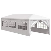 vidaXL Partytent 3x9m Wit - 40% Korting