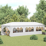 vidaXL Partytent 3x9m Wit - 40% Korting
