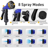 Yiting Flexibele Tuinslang - 7.5m (uitrekbaar) - Blauw - 53% Korting!