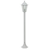 vidaXL Paalverlichting Tuin (6-st) - Aluminium Wit - E27 Fitting - 67% Korting