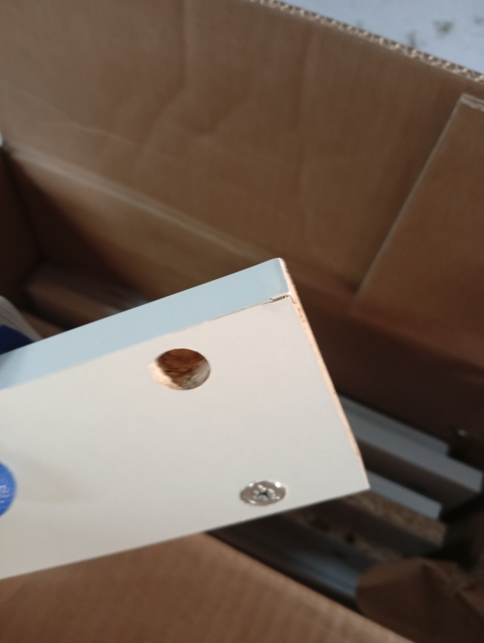 vidaXL Dressoir wit bewerkt hout | -64%