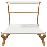 vidaXL Loungebed met Luifel - 51% Korting!