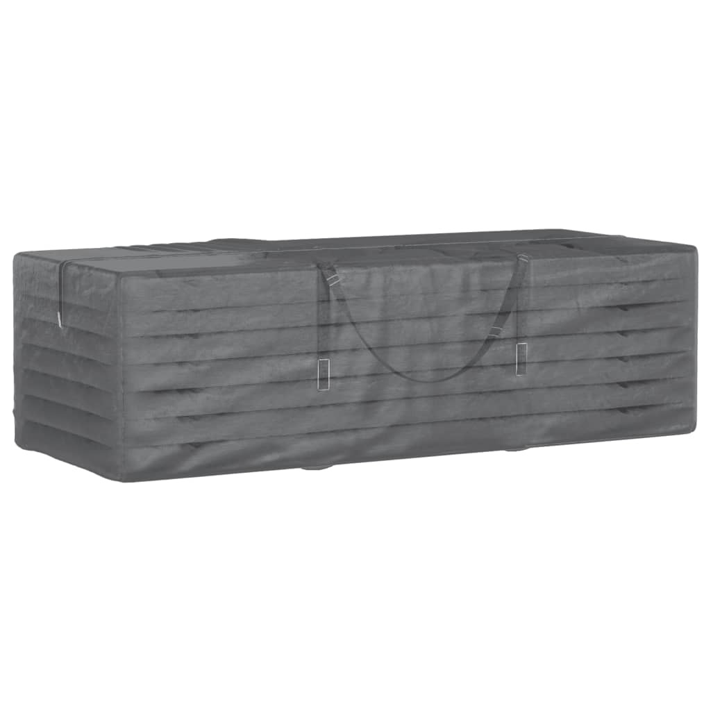 vidaXL Opbergtas Tuinkussens 135x40x55cm Zwart (58% Korting)