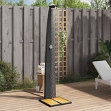 VidaXL Buitendouche (40% korting) - Poly Rattan & Acaciahout