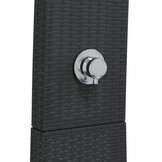 VidaXL Buitendouche (40% korting) - Poly Rattan & Acaciahout