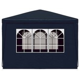 vidaXL Partytent 3x3 m Blauw - Nu 40% Korting!