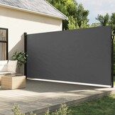 vidaXL Uittrekbaar Windscherm 220x600cm Antraciet - 55% Korting!