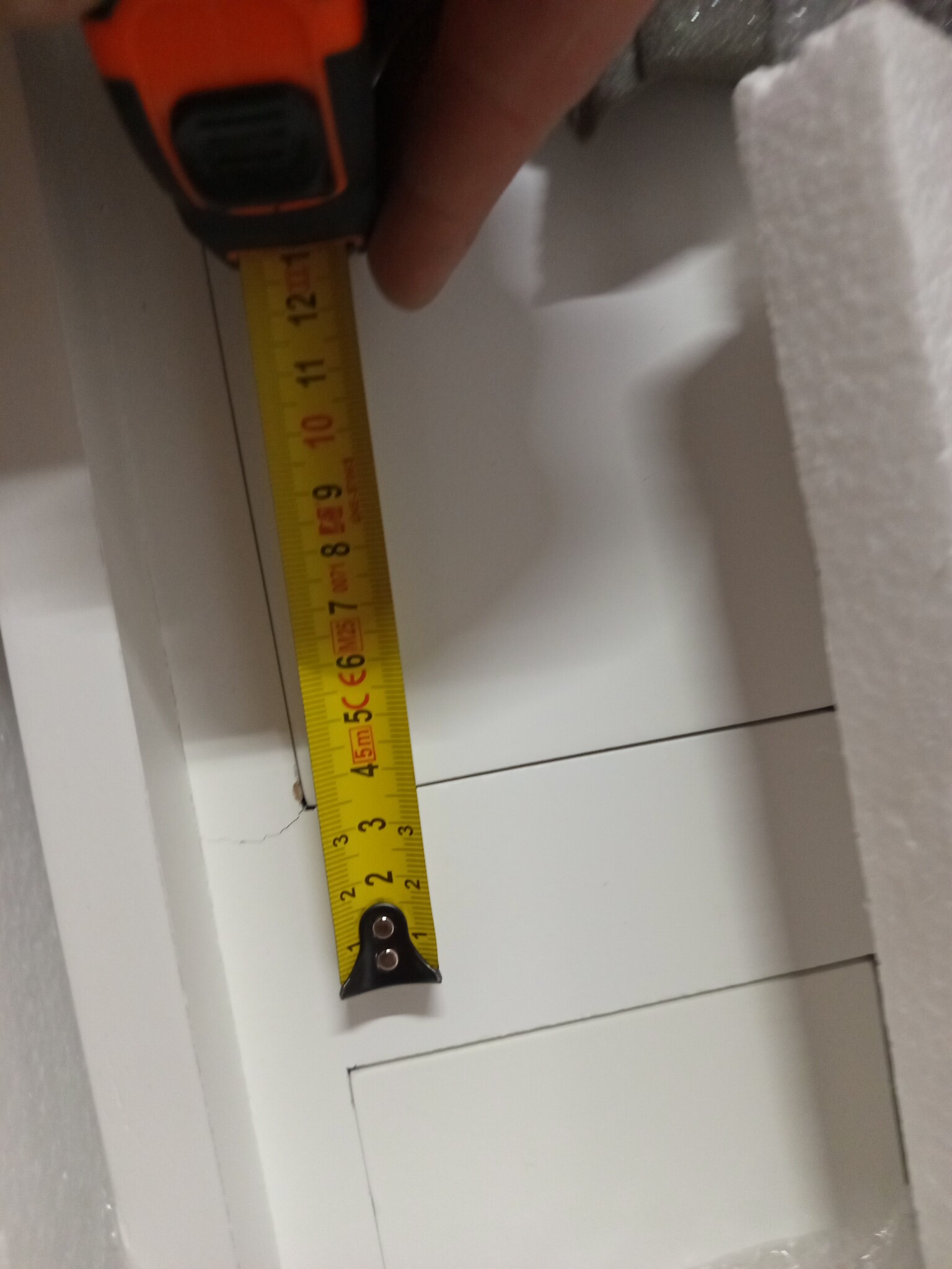 vidaXL Bijzetkastje 2 lades wit - 55% Korting