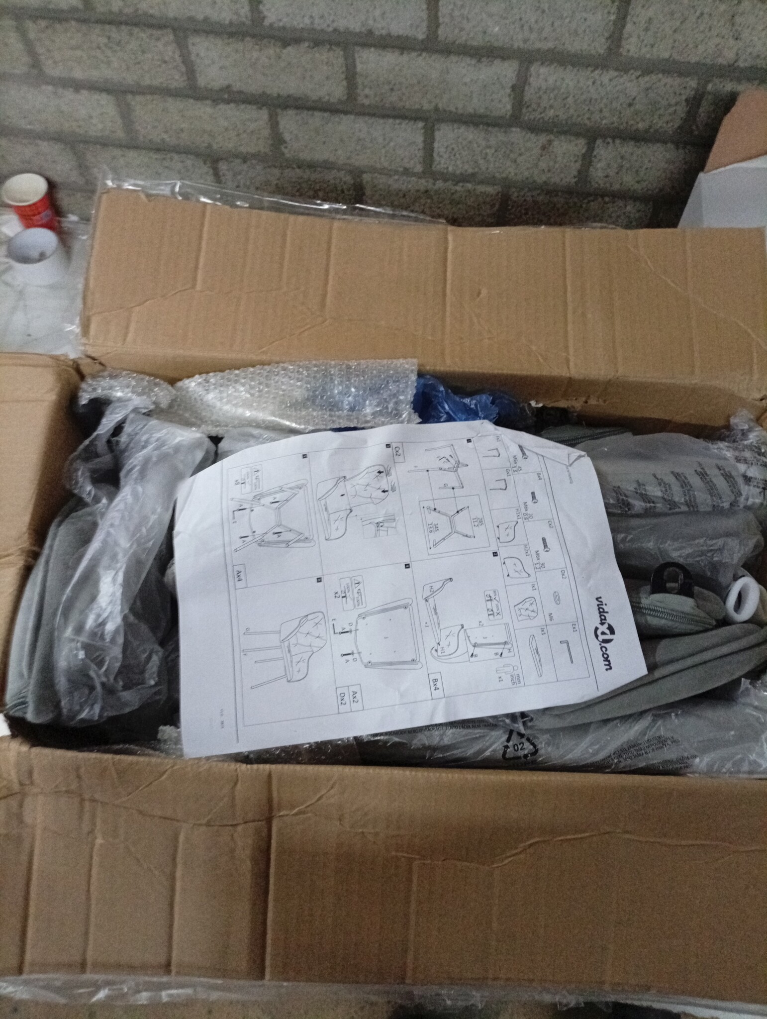 vidaXL Eetkamerstoelen 2 stuks - Fluweel Lichtgrijs - 55% Korting