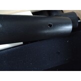 vidaXL Hoekbedframe Zwart Velvet & Hout (80x200cm) - 55% Korting!