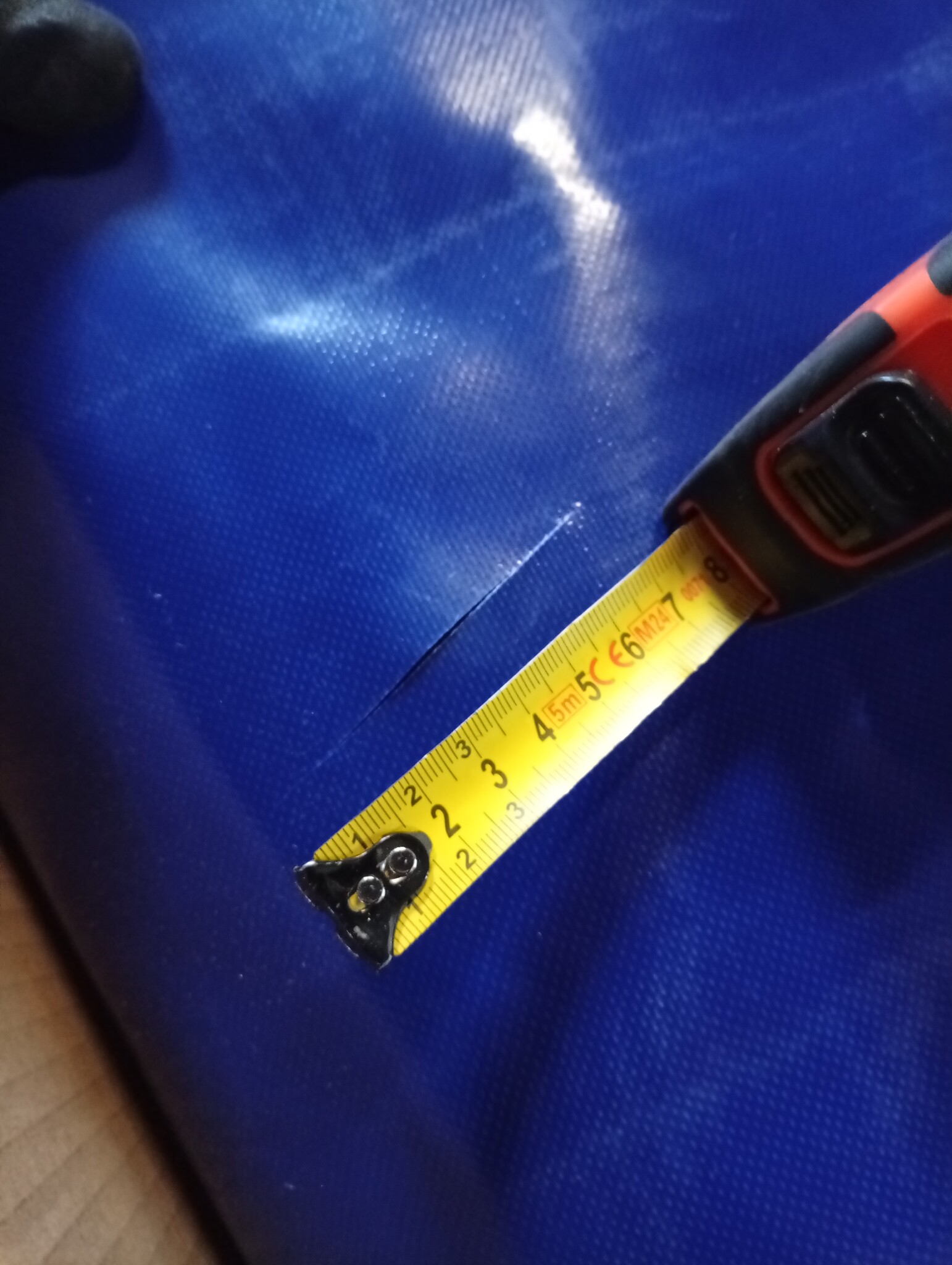 vidaXL Dekzeil Blauw 5x8m - 60% Korting!