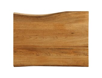 vidaXL Tafelblad Natuurlijke Rand - 90x60 cm - Mangohout - 40% Korting!