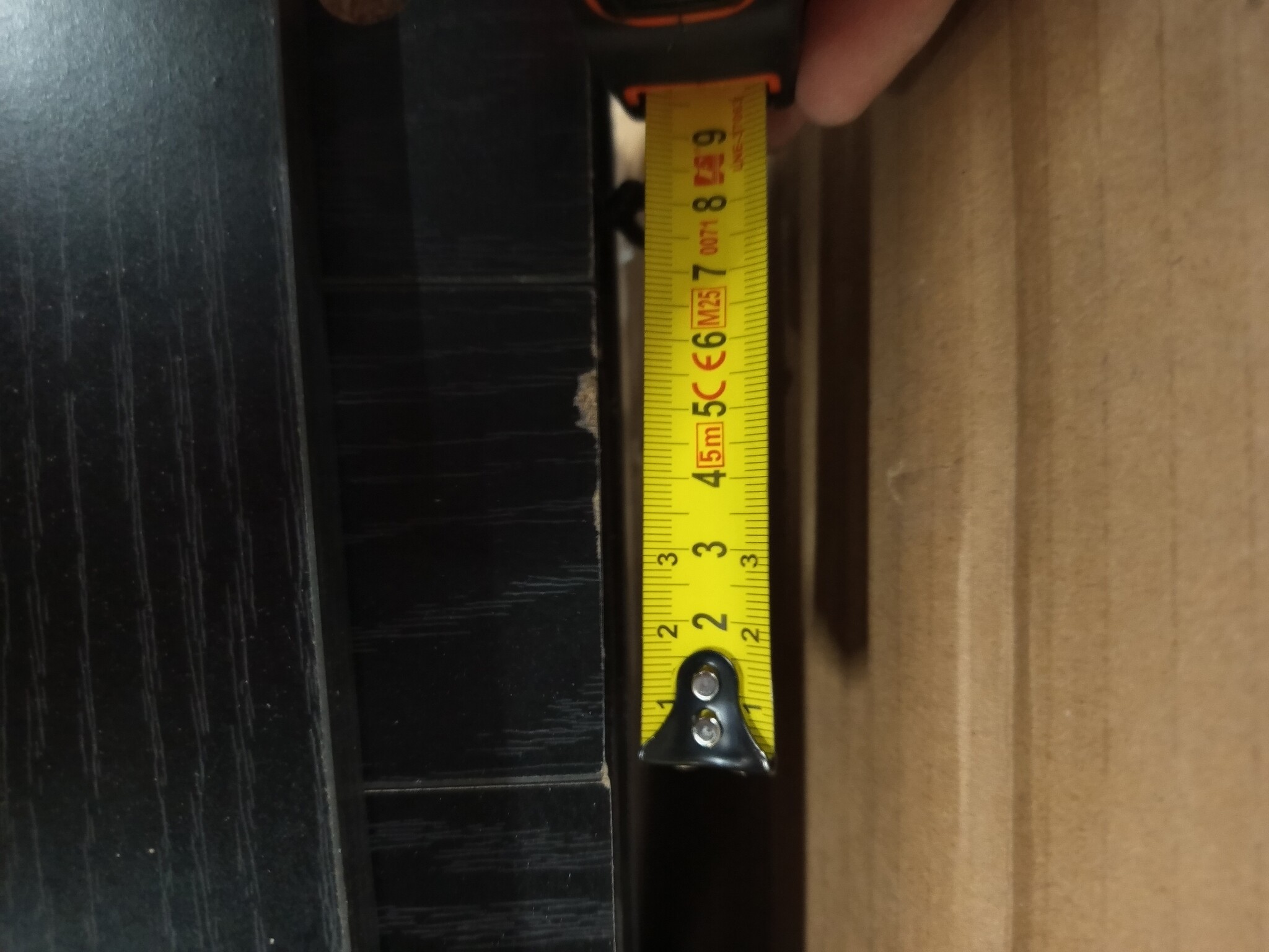 vidaXL Dressoir Zwart Eiken - 71x35x65 cm - 55% Korting!