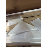 vidaXL Wandtafel inklapbaar 100x60 cm eikenkleurig