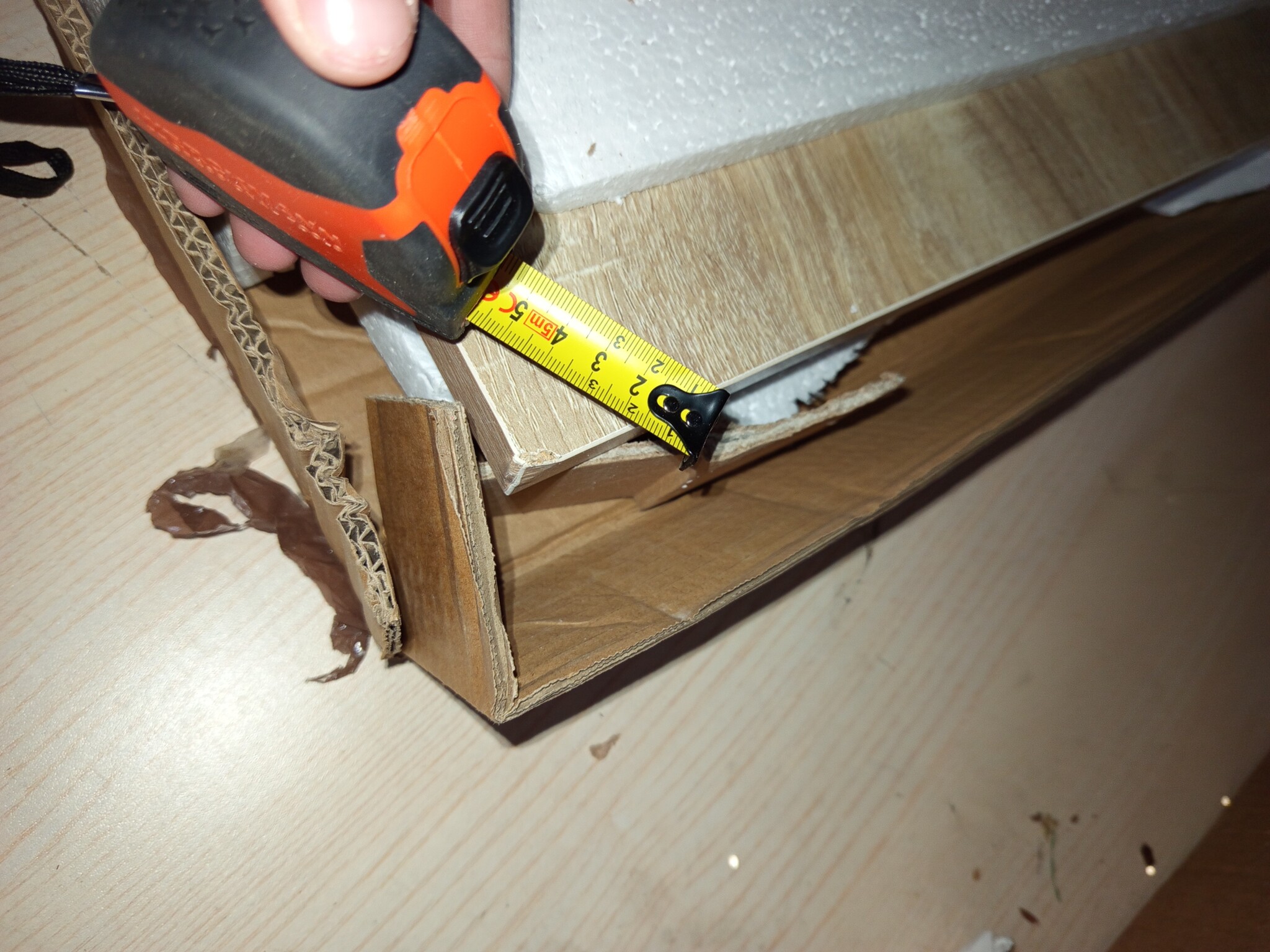 vidaXL Wandtafel inklapbaar 100x60 cm eikenkleurig