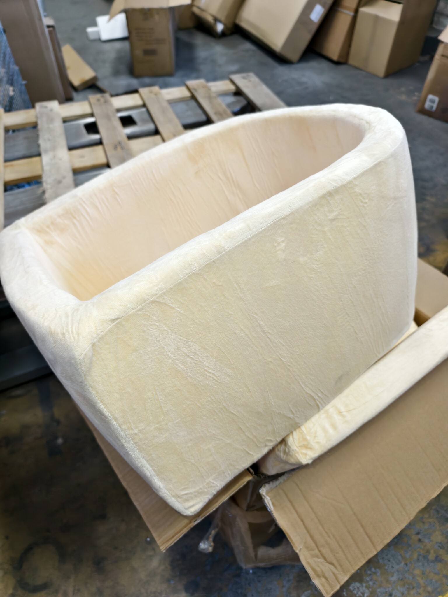 Foam speelset - 7-delig - met ballenbak en 100 ballen - beige