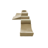 Foam speelset - 7-delig - met ballenbak en 100 ballen - beige