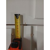 vidaXL Badkamerkast 30x30x95 cm bewerkt hout wit