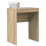 vidaXL Bureau Sonoma eiken 60 x 40 x 76 cm Bewerkt hout