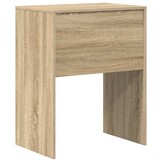 vidaXL Bureau Sonoma eiken 60 x 40 x 76 cm Bewerkt hout