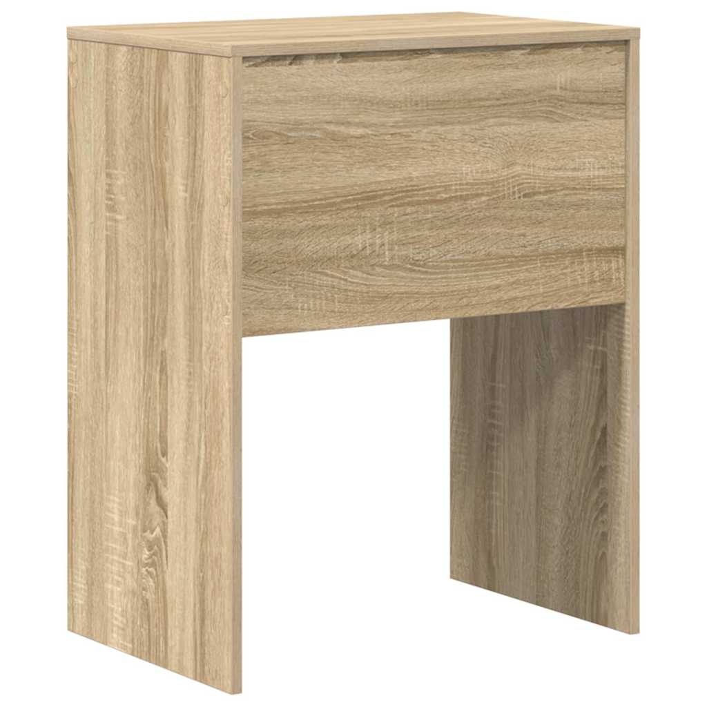 vidaXL Bureau Sonoma eiken 60 x 40 x 76 cm Bewerkt hout