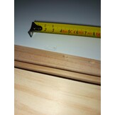 vidaXL Dressoir 70x35x80 cm massief grenenhout wit