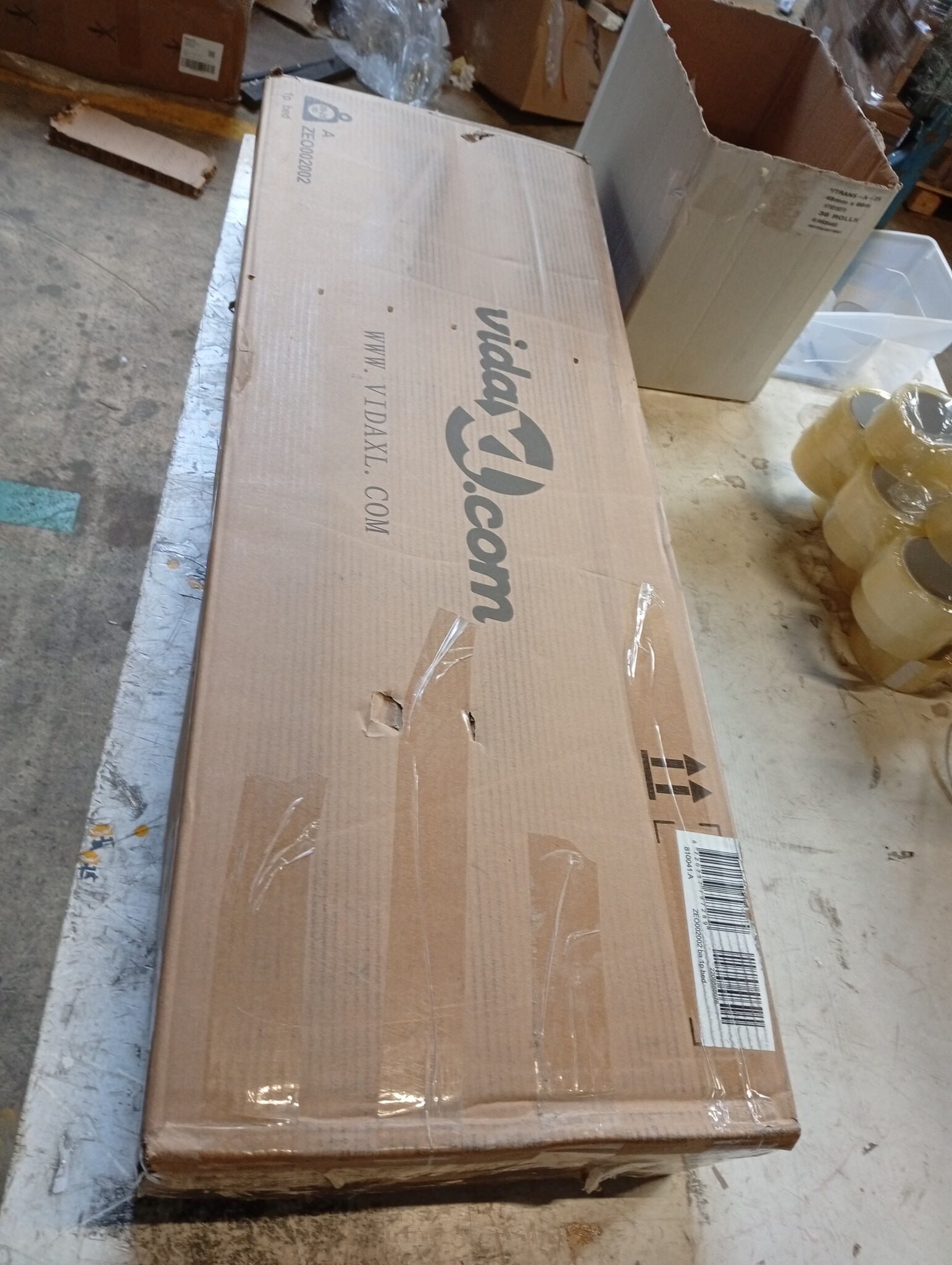 vidaXL Bedframe massief grenenhout zwart 200x200 cm