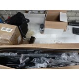 vidaXL Bedframe met voetbord zonder matras metaal zwart 180x200 cm