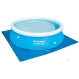 Bestway Zwembad Grondzeil 396x396 cm Blauw - 61% Korting!