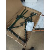 vidaXL Kegelkerstboom 160 LED's (Binnen/Buiten) - 64% Korting!