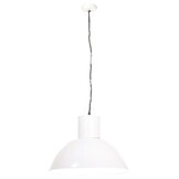 vidaXL Hanglamp Rond 25W E27 48cm Wit - 51% Korting!