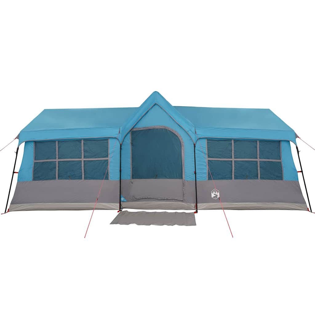 vidaXL Tenten met dak Blauw 622 x 295 x 238 cm Polyester