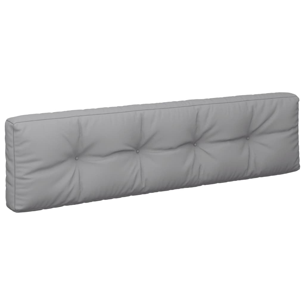 vidaXL Palletkussens 2 st. stof grijs - 56% Korting!