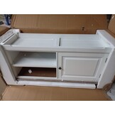 vidaXL Tv-meubel 90x30x40 cm hout wit