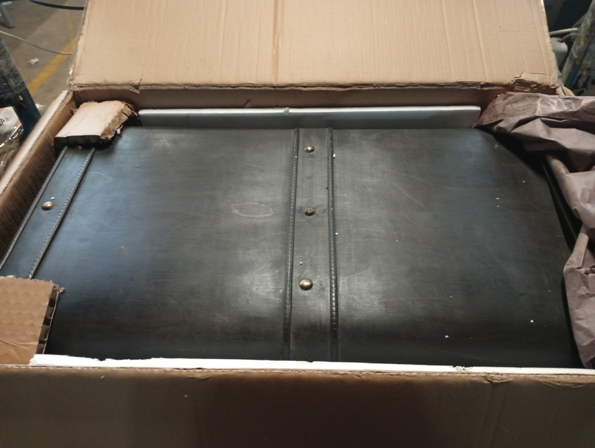 VidaXL Dekenkist Hout Zwart (90cm) - 55% Korting!