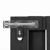 vidaXL Poort 100x60cm HKC Grijs - 40% Korting!