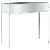 vidaXL Plantenbak - 100,5x40,5x90 cm Weervast Staal (40% Korting!)