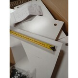 vidaXL Salontafel Wit - 55% Korting!