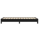 vidaXL Bedframe 80x200 cm Zwart - 60% Korting!