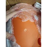 vidaXL Eetkamerstoelen 2 st PP oranje - 55% Korting