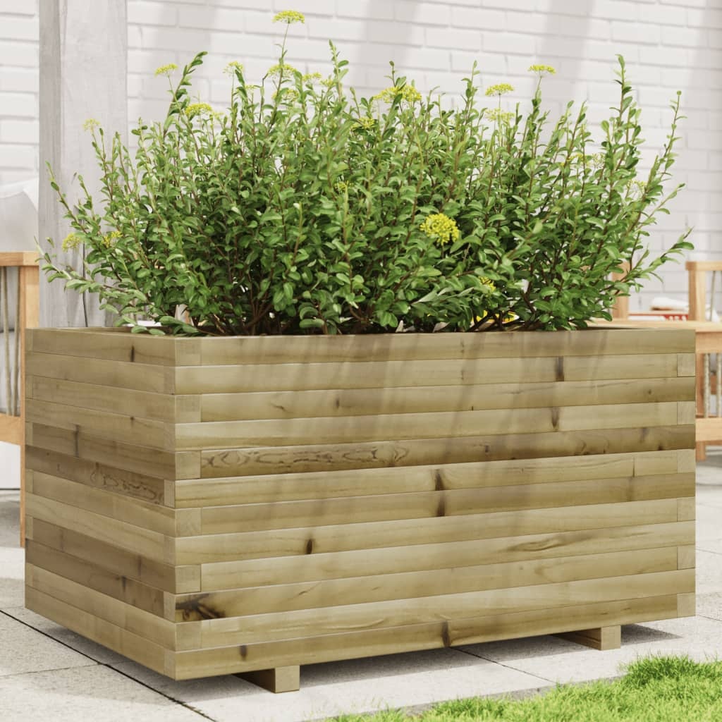 Plantenbak Grenenhout 90x60x49.5 cm - 40% Korting!