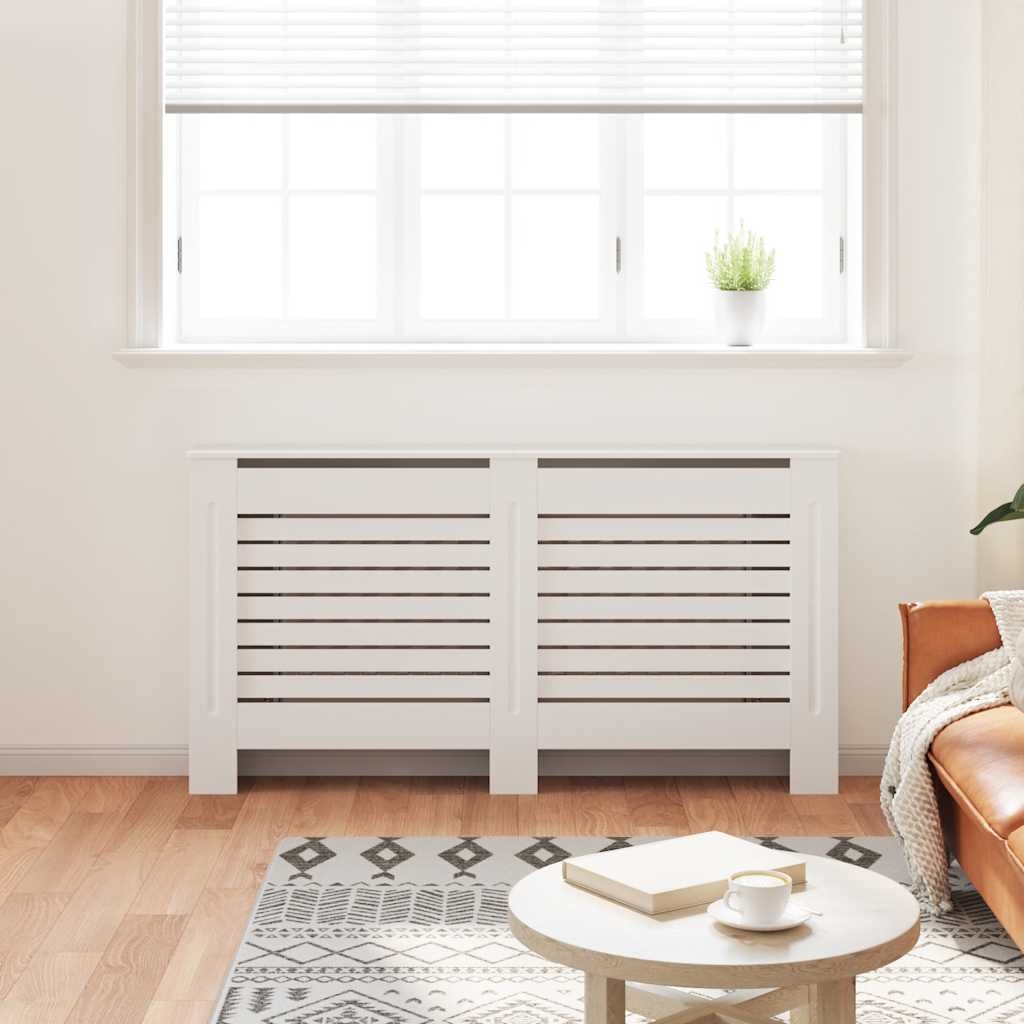 vidaXL Radiatorombouw MDF Wit - 40% Korting