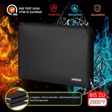 JUNDUN A4 Brandwerende Documentenmap (Zwart) - Nu 35% Korting!