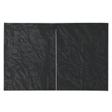 vidaXL Tentwanden met ritssluiting PE Antraciet (2 stuks) - 51% korting!