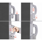 Uittrekbaar Windscherm Antraciet 300x180cm - 56% Korting!